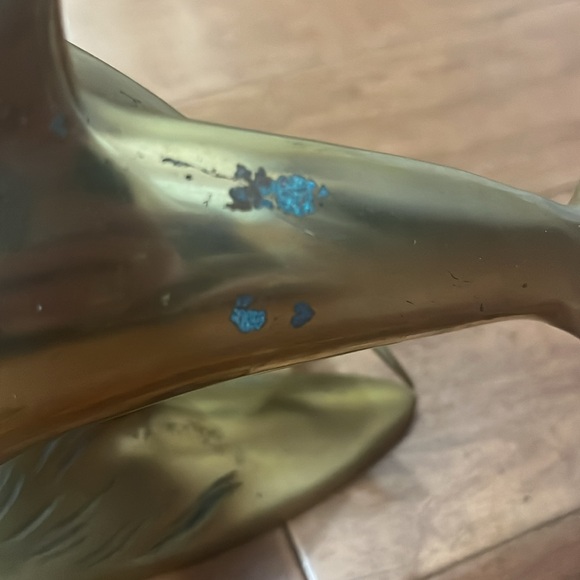 MCM brass dolphins - Picture 3 of 5
